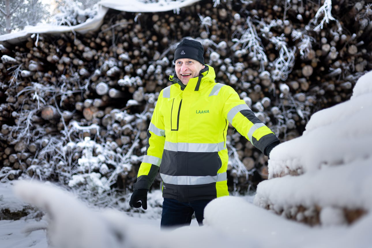 Matti Vainionpäälle metsä on sekä työ että harrastuspaikka.