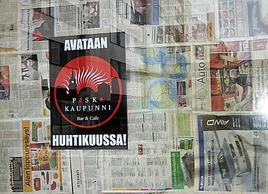 PSK Kaupunni niminen baari avataan huhtikuussa Oulussa.