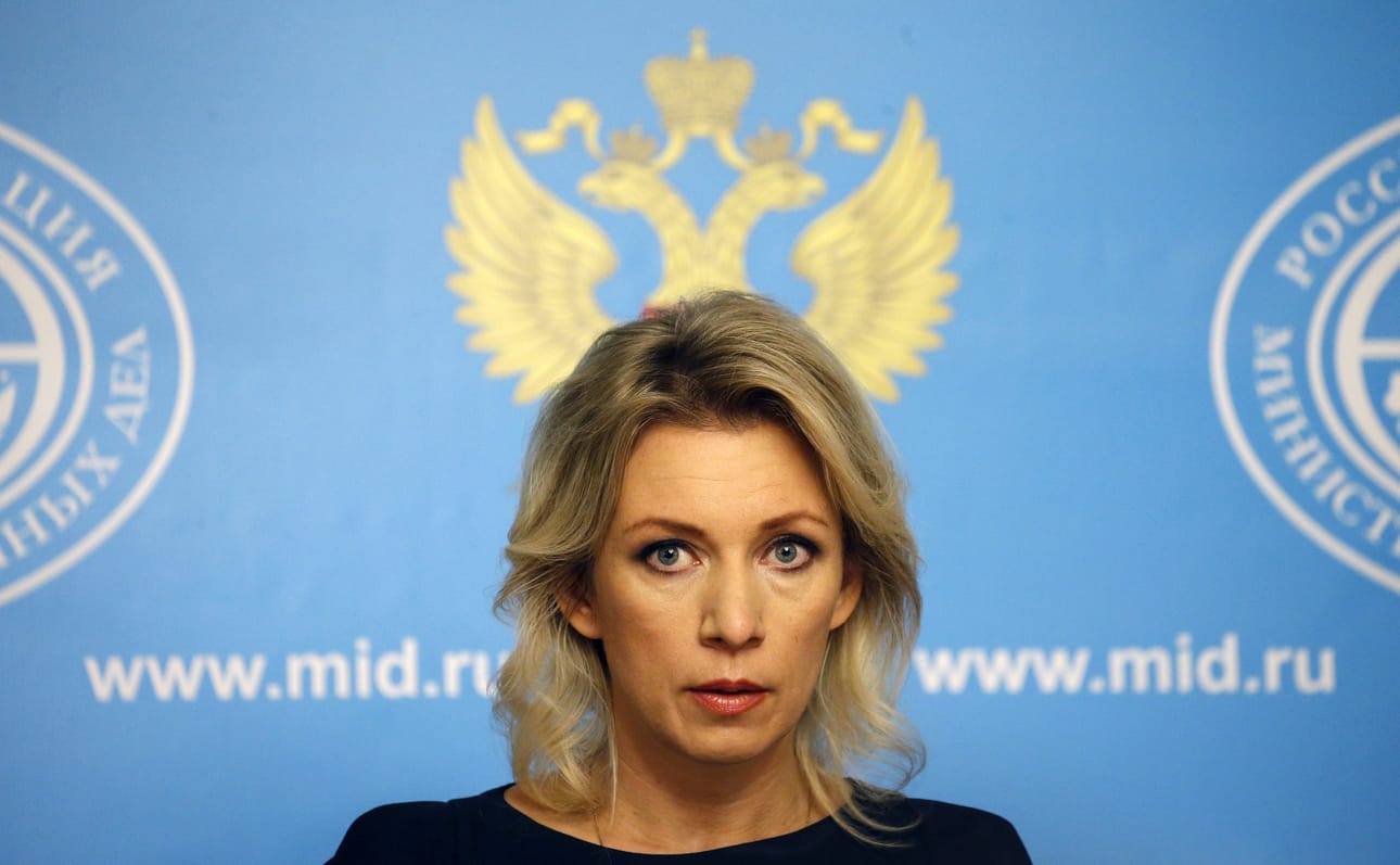 Maria Zakharova on johtanut Venäjän ulkoministeriön viestintäosastoa elokuusta 2015 lähtien.
