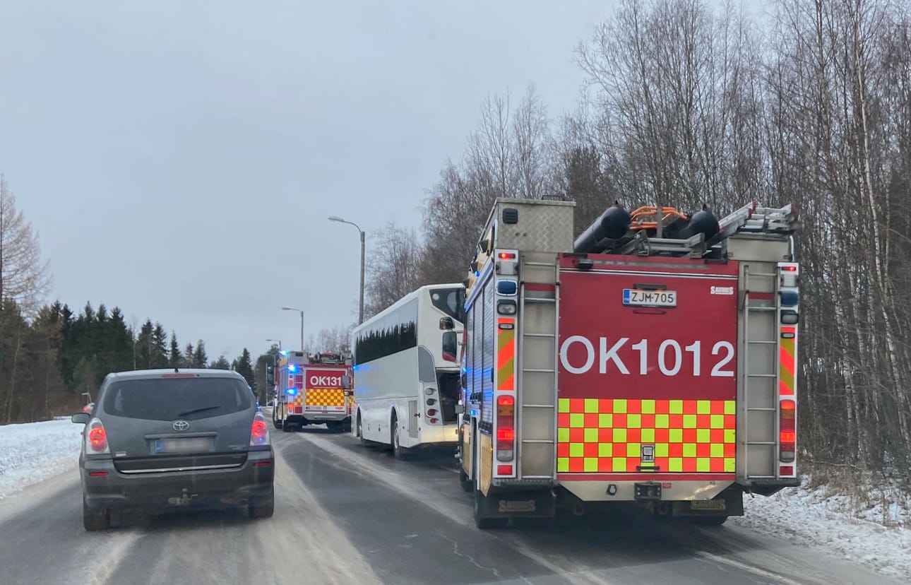 Linja-auton matka keskeytyi Limingassa