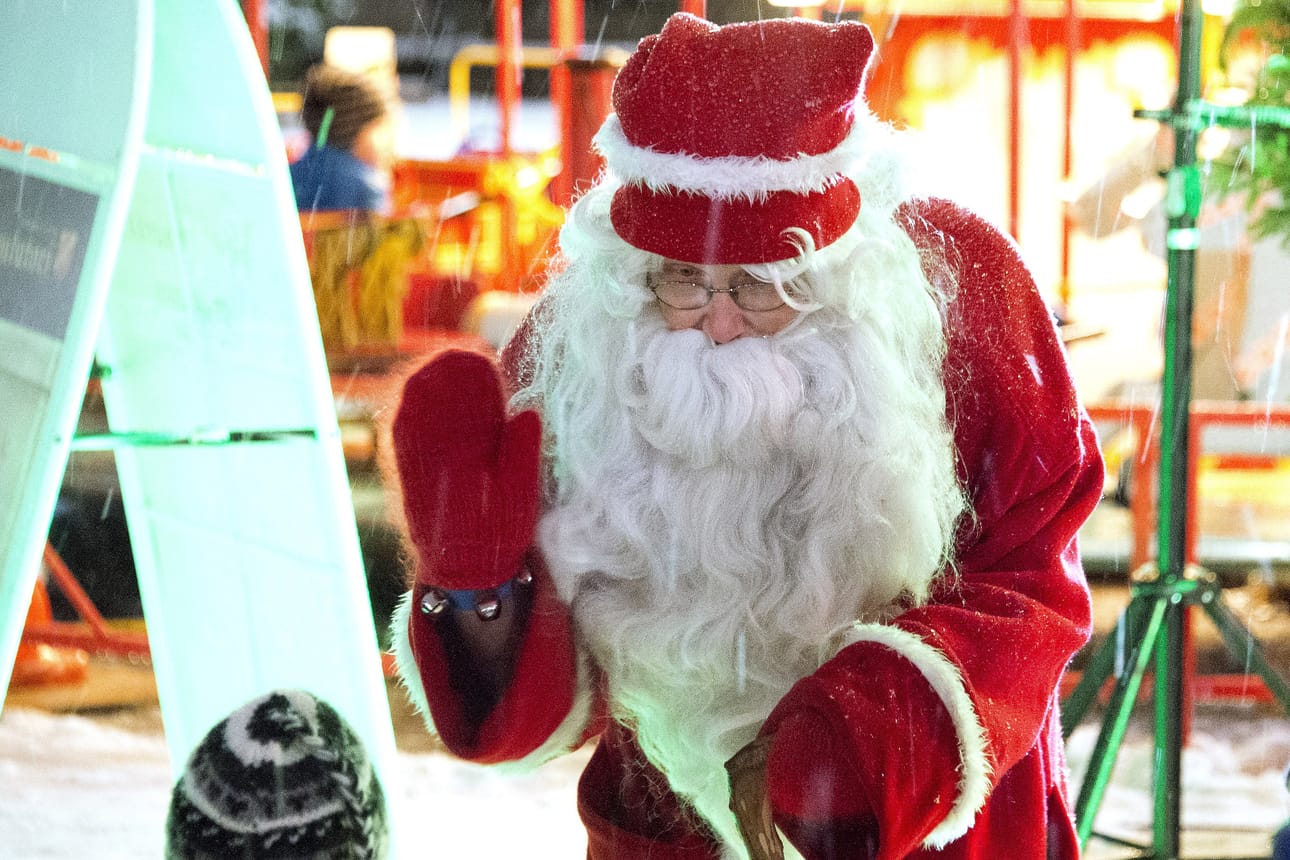 Joulupukin voi bongata jo hyvissä ajoin ennen jouluaattoa.