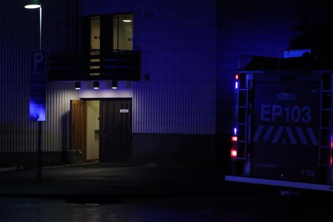 Seinäjoen kaupunginteatterilla syttyi pieni tulipalo tiistaina illalla. KUVA: HANNU PUROLA