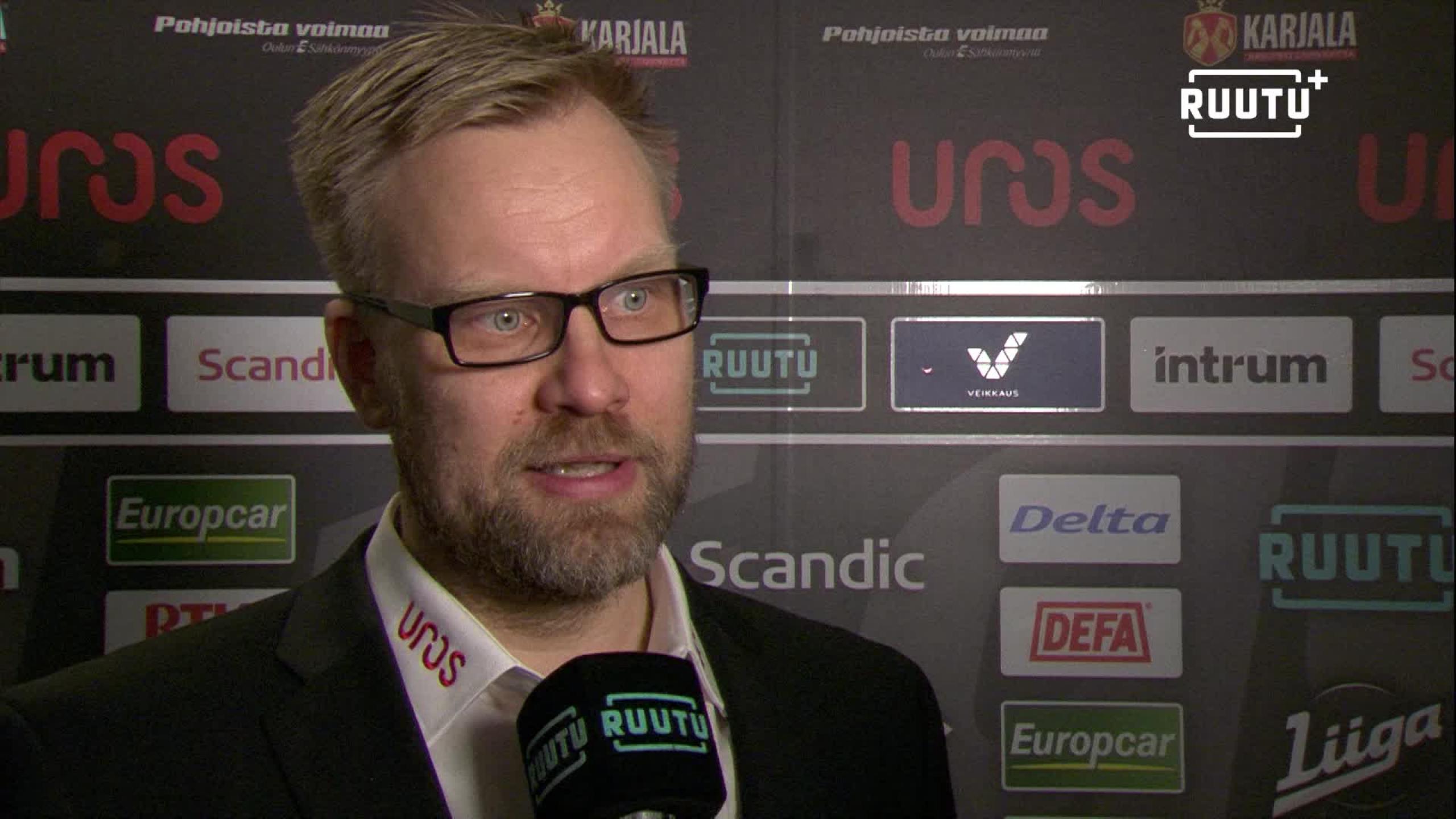Mikko Manner oli helpottunut kotivoitosta: ”HIFK pelaa niin hyvää jääkiekkoa”