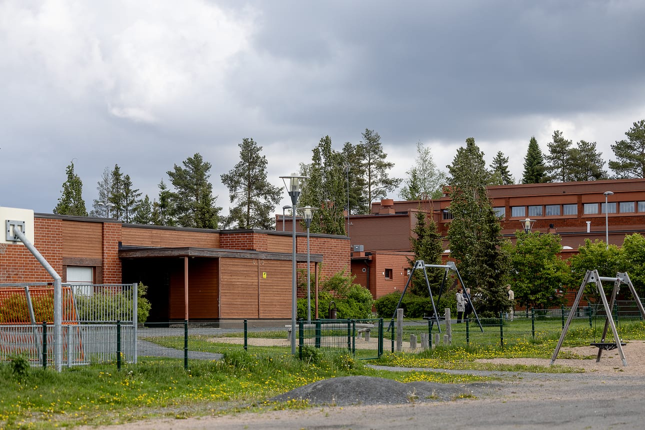 Hyllykallion vanhojen rakennusten tilalle valmistuu pian päiväkoti Helmi, mutta kaikki halukkaat eivät mahdu yksikköön vielä ensi syksynä. Arkistokuva vuodelta 2025.