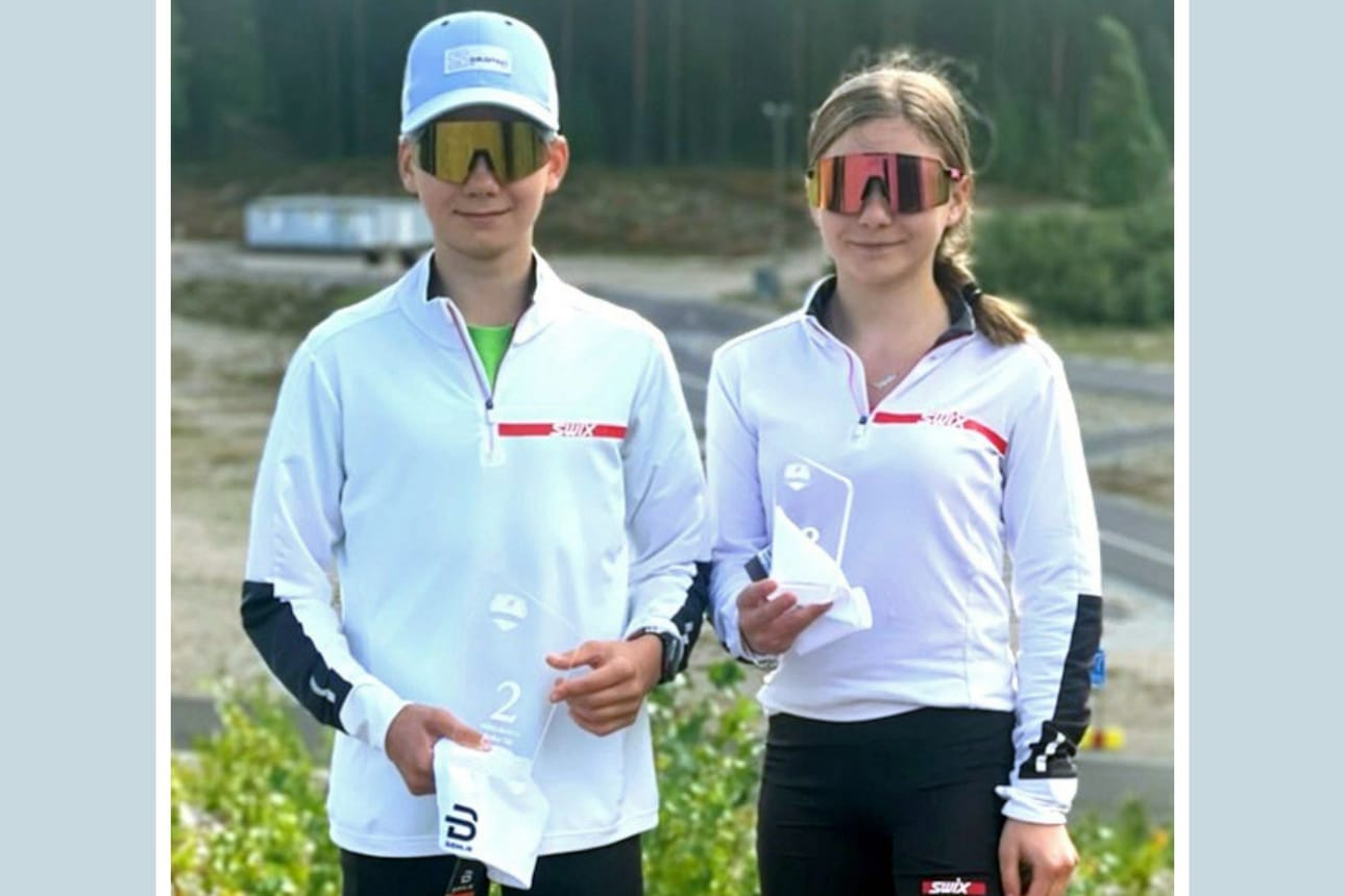 Ilmari ja Minttu Saari ylsivät palkintosijoille Pärnävaaran rullaradalla.