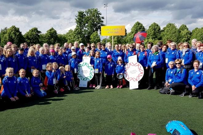 Voimistelun Suomi Gymnaestrada-tapahtuman yhteydessä Alavolille luovutettiin Olympiakomitean Tähtimerkit tunnustukseksi laadukkaasta lasten ja nuorten sekä aikuisten harrastajien eteen tehtävästä työstä.