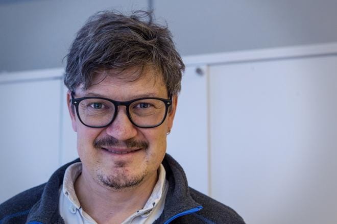 Mustasaaren kunnanjohtaja Rurik Ahlberg ei halua kuntaliitosta Vaasan kanssa. Kuva: Paula Kaskimaa