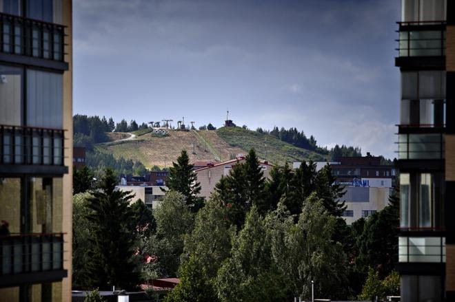Jouppilanvuoren rinne on saamassa 200-metriset treeniportaat. KUVA: ARKISTOKUVA: TOMI KOSONEN