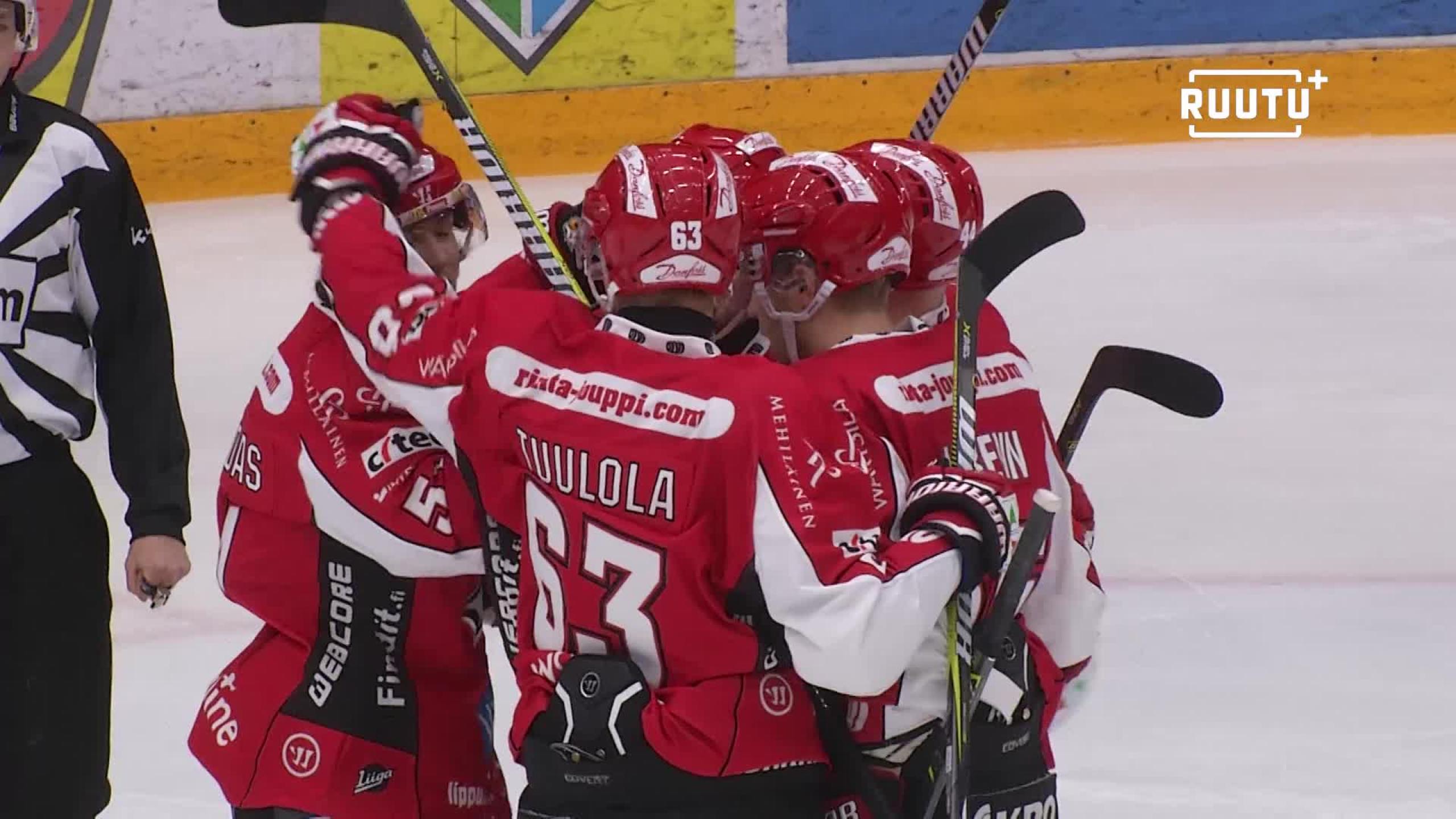 Sport karkasi johtoon Kärppiä vastaan – Joel Kivirannan kuiva kausi päätökseen
