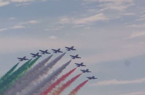Italialainen taitolentoryhmä vuonna 2014