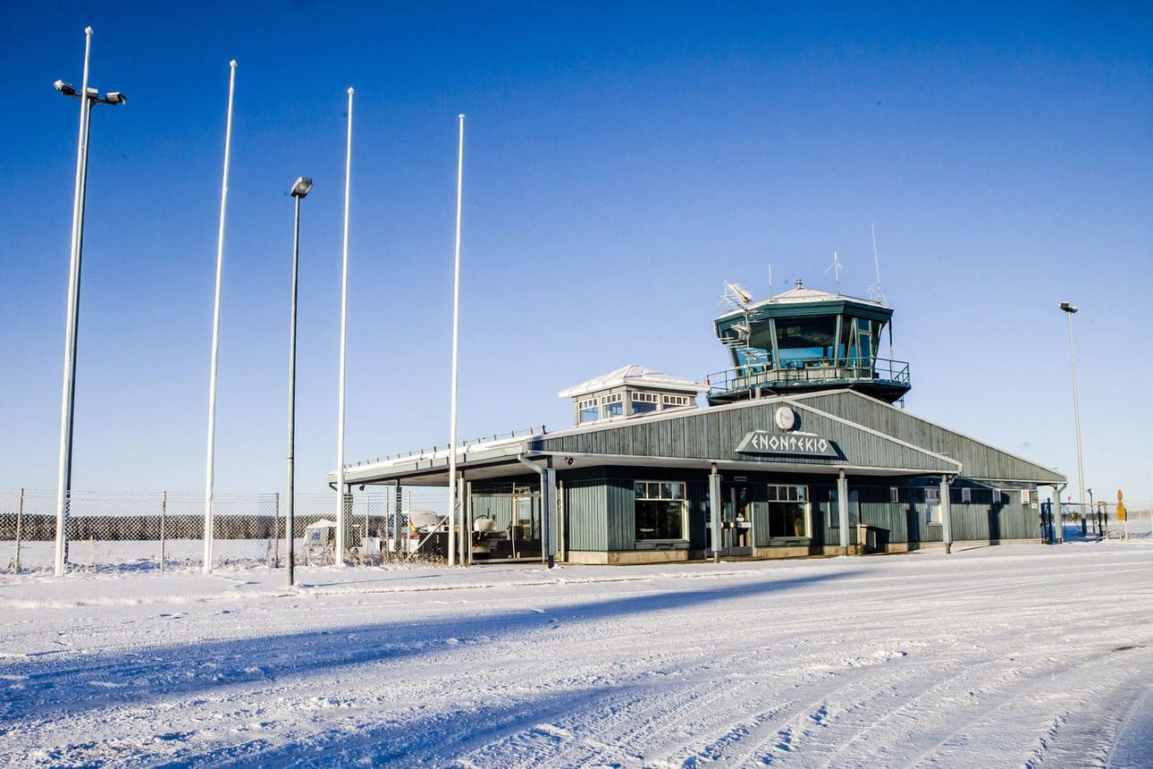 Enontekiön lentokenttä.