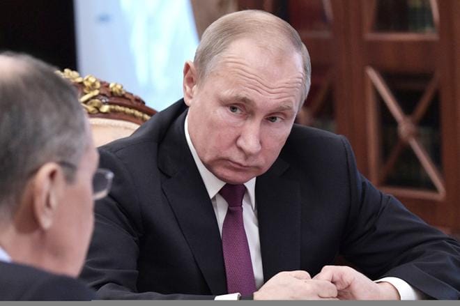 Venäjä aloittaa Vladimir Putinin mukaan uusien ohjusten kehittämisen. KUVA: ALEXEY NIKOLSKY / SPUTNIK / EPA