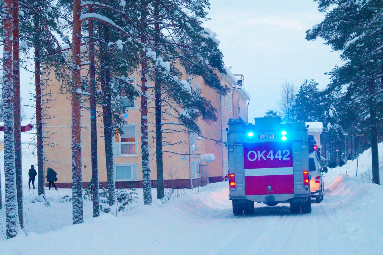 Palopaikalla oli kahdeksan pelastuslaitoksen yksikköä.