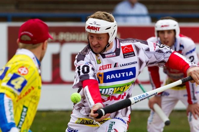 Koskenkorvan Urheilijoiden Jere Dahlström. Kuva: Jussi Asu/arkisto