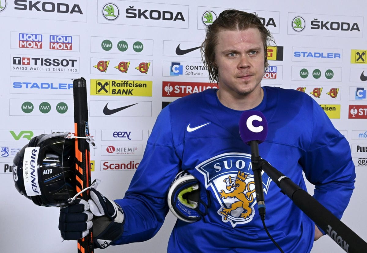 Leijonat kohtaa tänään Tampereella pelattavassa MM-kilpailujen puolivälieräottelussa Slovakian. Kuvassa Suomen Mikael Granlund. LEHTIKUVA / Jussi Nukari