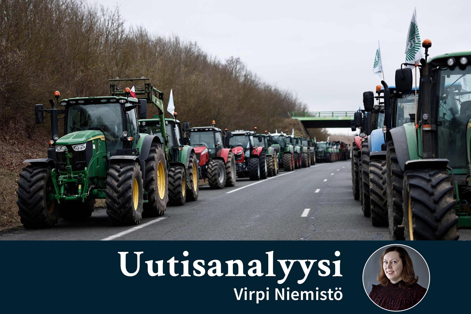 Uutisanalyysi: Euroopan tiet täyttyvät traktoreista – Löytyykö Stubbin tai Haaviston suvusta sikafarmaria?