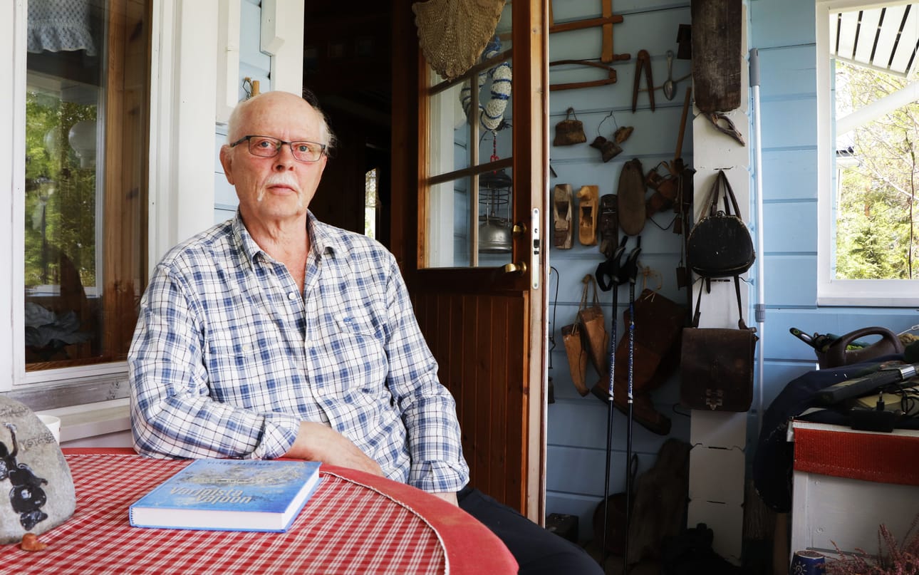 Veikko Räisänen on saanut valmiiksi kymmenennen kirjansa. Teos on samalla viides omaelämänkerta-sarjassa.