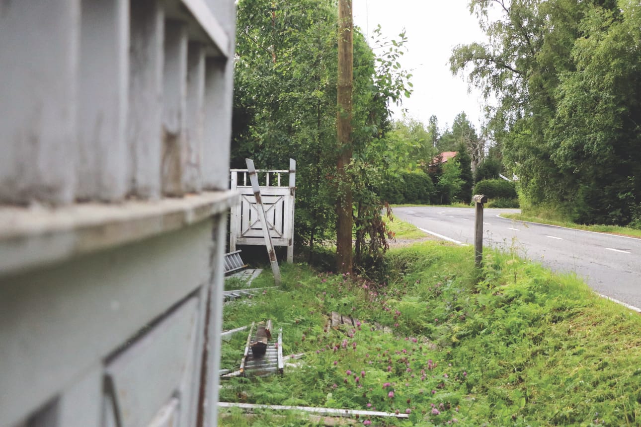 Juvaninmutkassa jollakin on ollut liian kova vauhti.