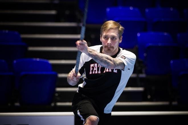 SB Vaasan Kari-Matti Viinamäki on 33-vuotiaana elämänsä vedossa maalinteossa. KUVAT: JARNO PELLINEN
