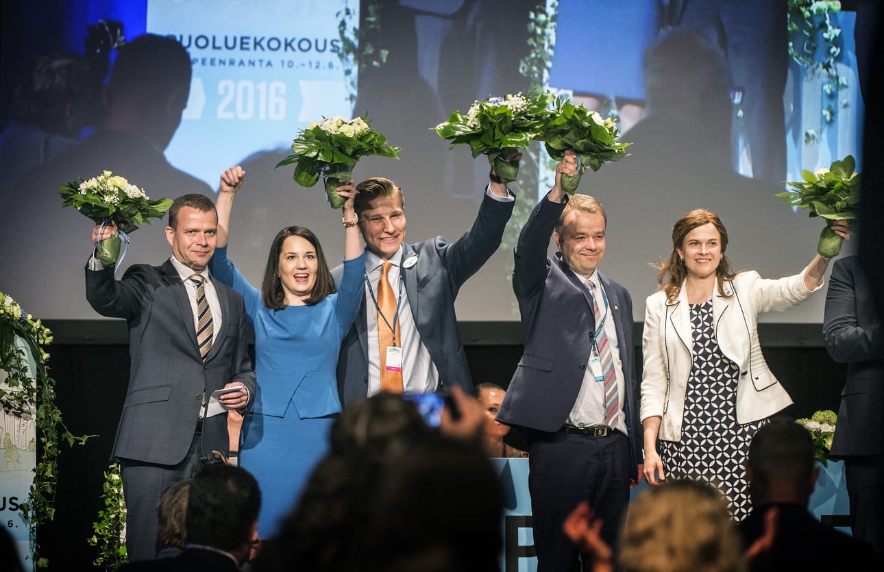 Kokoomuksen uudet varapuheenjohtajat valittiin sunnuntaina Lappeenrannassa.