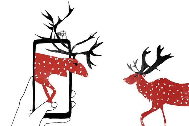 Kolme neljästä suomalaisesta lähettää joulukortteja, kertoo tuore IRO Researchin tutkimus. Digitaalinen kortti on kiireisen viime hetken toivottajan vaihtoehto. KUVA: Pauliina Lindell