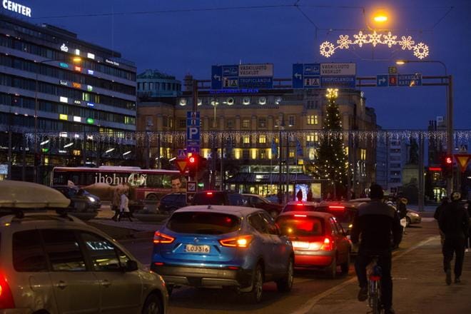 Tuoreen selvityksen mukaan Vaasan keskusta on erittäin elinvoimainen. Selvitys tehtiin toista kertaa. KUVA: MINNA ANTILA