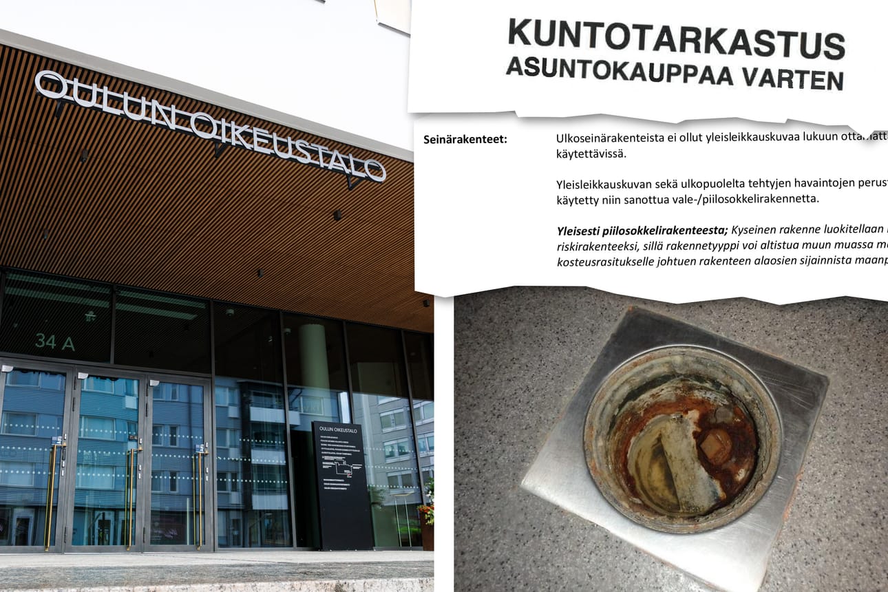 Oulun käräjäoikeus antoi ratkaisun asuntokauppoihin liittyvistä rikoksista.
