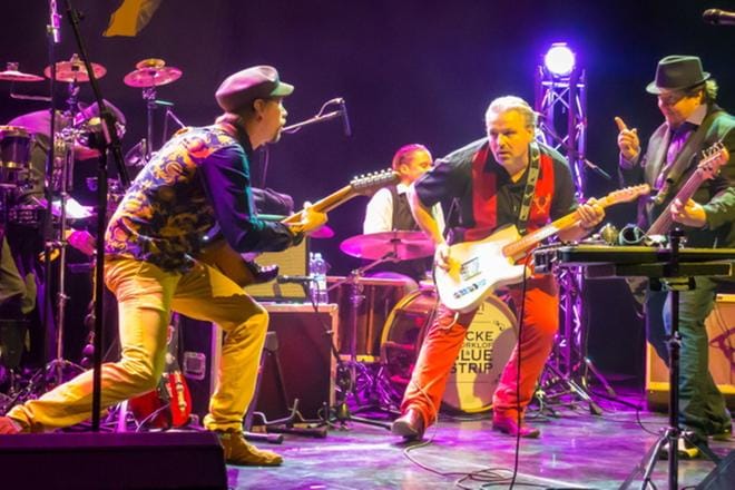 Micke Björklöf & Blue Strip on ollut PuukkoBluesin vakioesiintyjä. KUVA: TIMO HAPPONEN