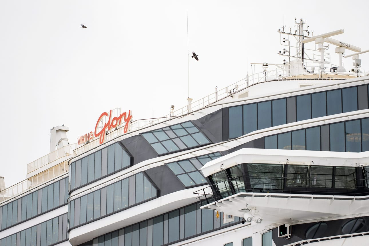 Tiedotteen mukaan Viking Line ottaa sairastuneen kanssa samalla laivavuorolla matkustaneisiin yhteyttä. LEHTIKUVA / RONI LEHTI