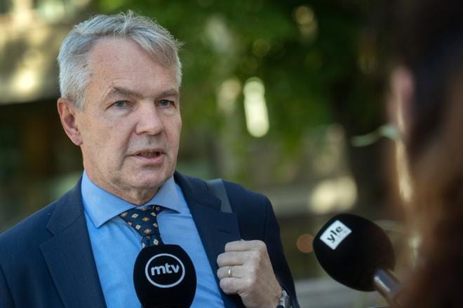 Ulkoministeri Pekka Haavistoa (vihr.) vastaan mahdollisesti nostettava ministerisyyte olisi ensimmäinen laatuaan uuden perustuslain aikana. KUVA: Mauri Ratilainen