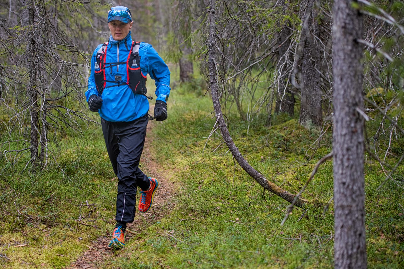 Harri Mourujärvi on valmistautunut NUTS Karhunkierros -polkujuoksu tapahtumaan kuluneen talven ajan. Viime hetken virittelyihin on kuulunut muutama kovempi treeni.