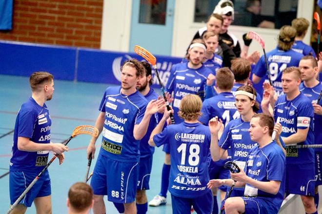 Salibandysarjat jäivät koronapandemian vuoksi kesken, ja nyt Nurmon Jymylle on tarjottu mahdollisuutta liiganousuun.KUVA: HEIKKI HAKANEN/ARKISTO