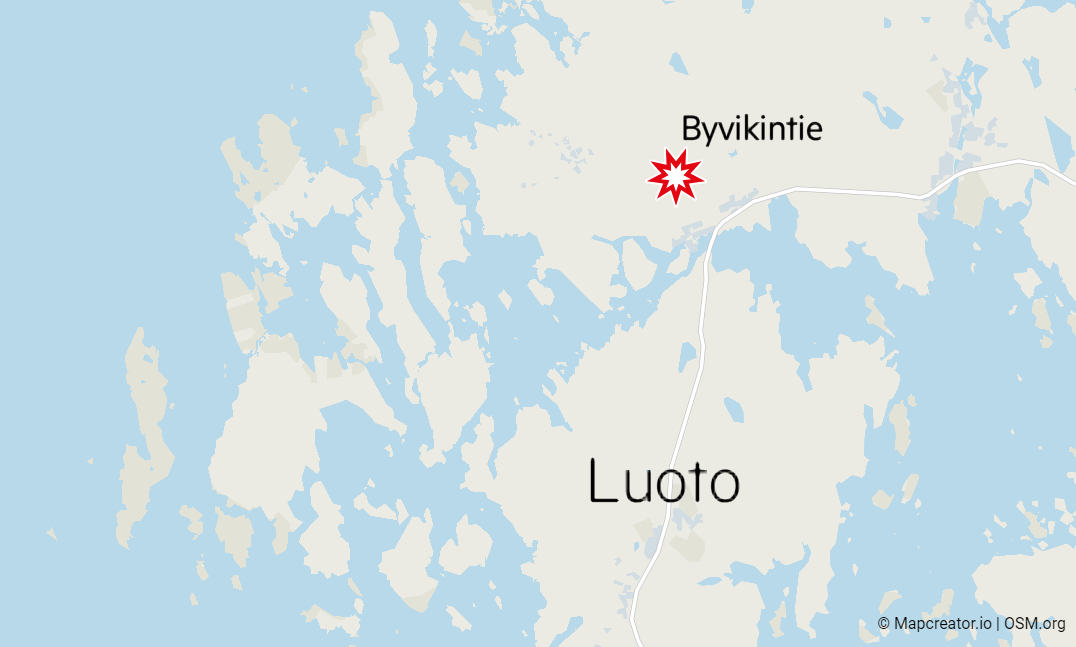 Maastopalo sammutettiin Luodossa - "Nyt pitää olla äärettömän varovainen" 