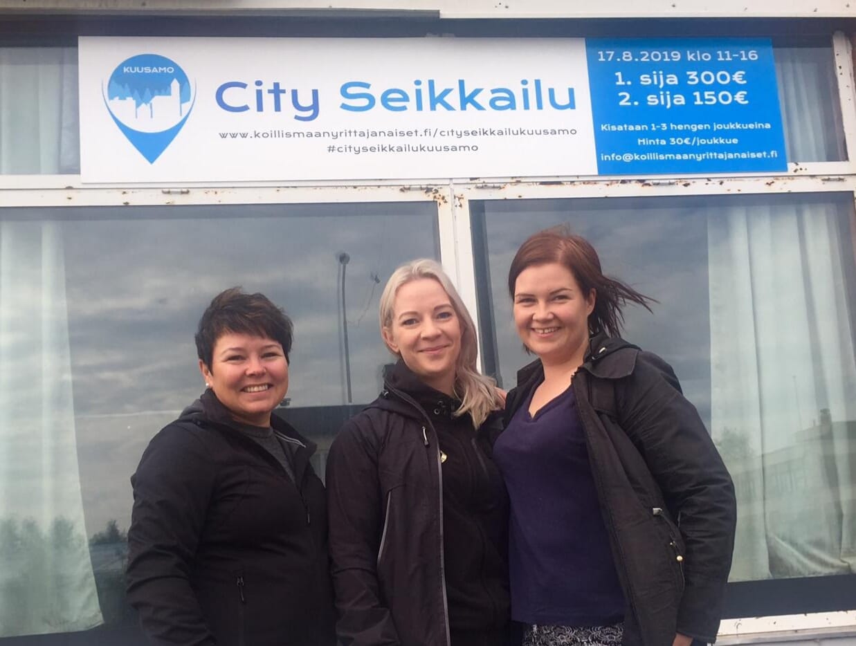 Yrittäjänaiset toivovat lauantain seikkailuun suurta osallistujamäärää.