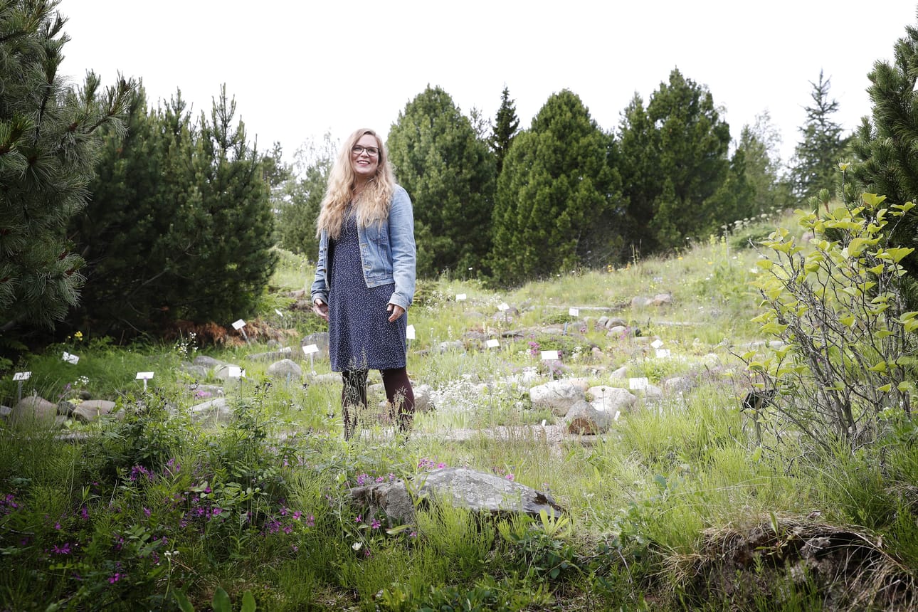 Harrastukset tarjoavat vastapainoa psykopatian ja salaisuuksien tutkimukselle. - Puutarhanhoito on minulle keino keskittyä maailman kauneuteen, Katariina Parhi sanoo.