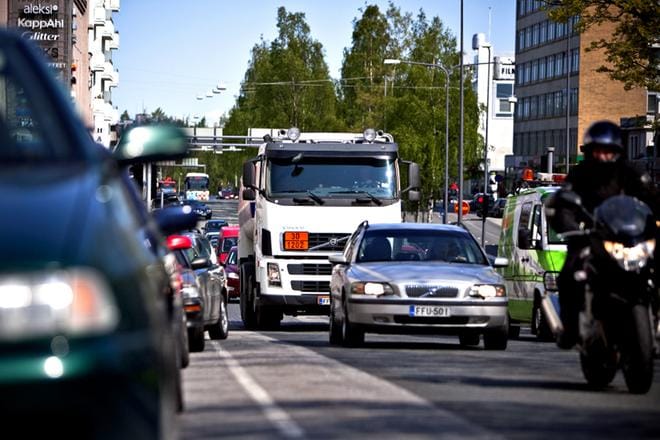 Leijonanosa Mustasaarelle ja Vaasalle jätetyistä huomautuksista koski satamatietä, joka on suunnitelma raskaan liikenteen ohjaamiseksi pois Vaasan kaupungin keskustasta. Arkistokuva: Henri Koskinen
