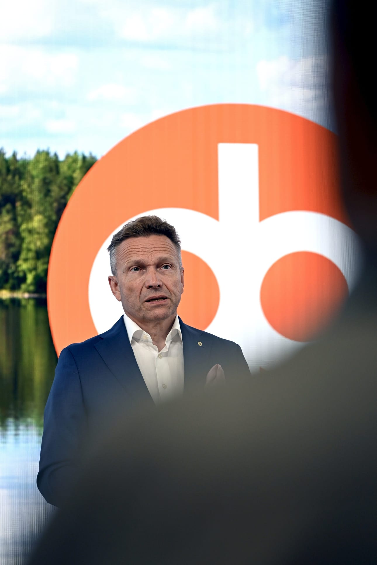 Pääjohtaja Timo Ritakallio esitteli OP-ryhmän puolivuotiskatsauksen Helsingissä 30. heinäkuuta 2025.