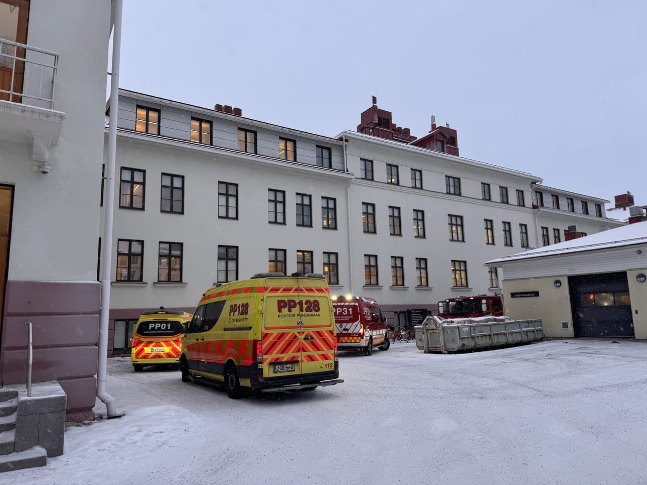 Psykiatrian klinikan tilat sijaitsevat Oulun Peltolassa.