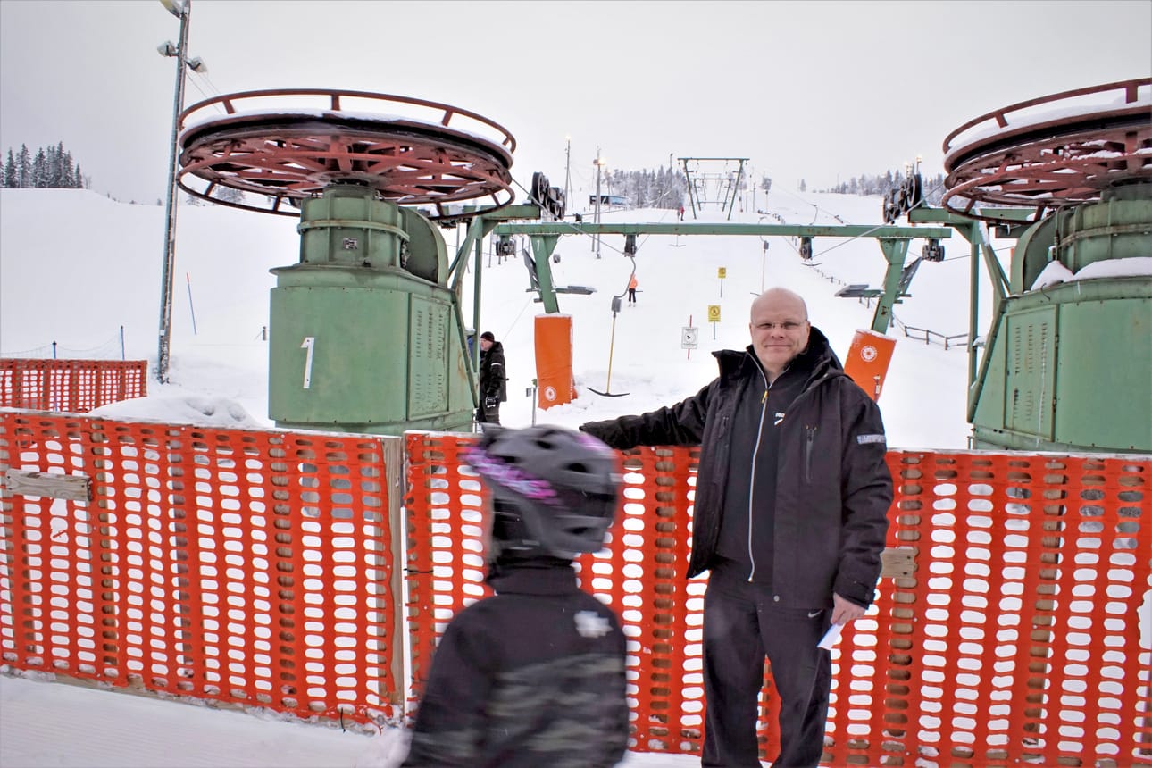 Jorma Tenhunen aloitti Pikku-Syötteellä rinnepäällikkönä viime syksynä.
