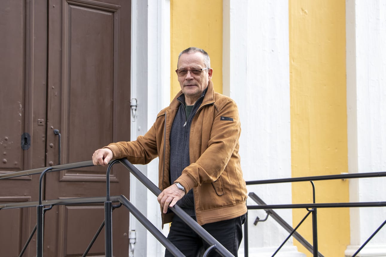 Heikki Guttorm jää eläkkeelle toimittuaan Limingan seurakunnan seurakuntamestarina 23 vuoden ajan.