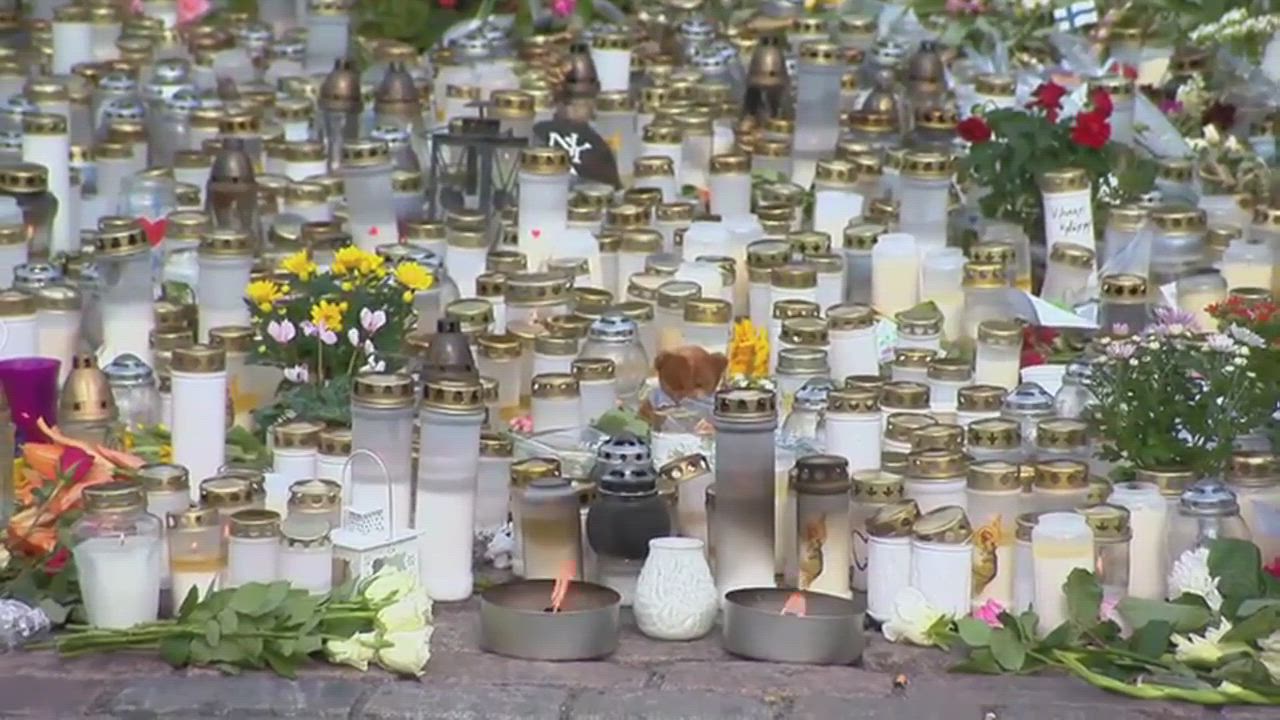 Elämä Turun keskustassa palaamassa hiljalleen uomiinsa