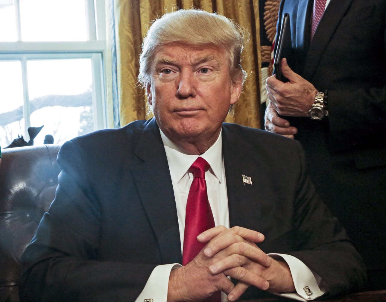 Donald Trump ei ollu tyytyväinen, kun oikeuslaitos hylkäsi hänen vaatimuksensa.