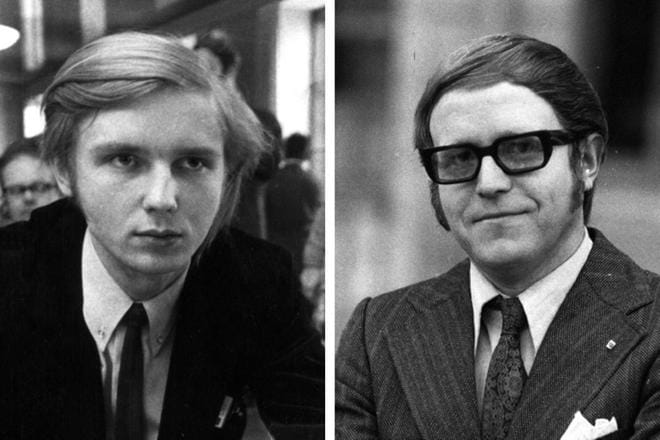 Erkki Tuomioja vuoti Zavidovo-muistion tiedot toimittaja Tor Högnäsille. Ministeri Seppo Lindblom näytti salaisen Zavidovo-muistion Paavo Lipposelle ja Mauno Koivistolle. KUVA: Arkisto