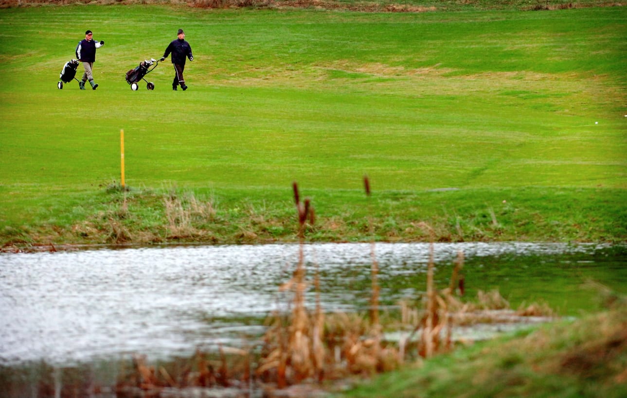 Kuortaneen Mäyryssä sijaitseva 9-reikäinen golfkenttä on saanut pelaajilta kiitosta viihtyisyydestään.