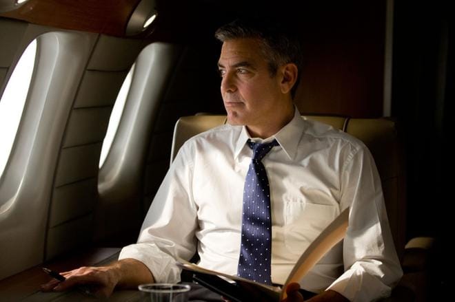 George Clooney ohjasi Vallan kääntöpuoli -elokuvan. Hän myös näyttelee siinä. Clooney on presidenttiehdokkuutta tavoitteleva kuvernööri. KUVA: Hero