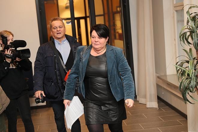 Perussuomalaisten Terhi Kiemunki tuomittiin viime vuoden puolella sakkoihin kiihottamisesta kansanryhmää kohtaan. Viime perjantaina hänet erotettiin puolueen jäsenyydestä. Syynä olivat matkalaskuihin liittyvät epäselvyydet. Kuva: Arkisto