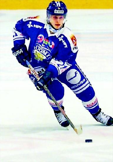 Meriitti tämäkin. Niko Kapanen on pelannut leijonapaidassa yhteensä 79 A-maaottelua