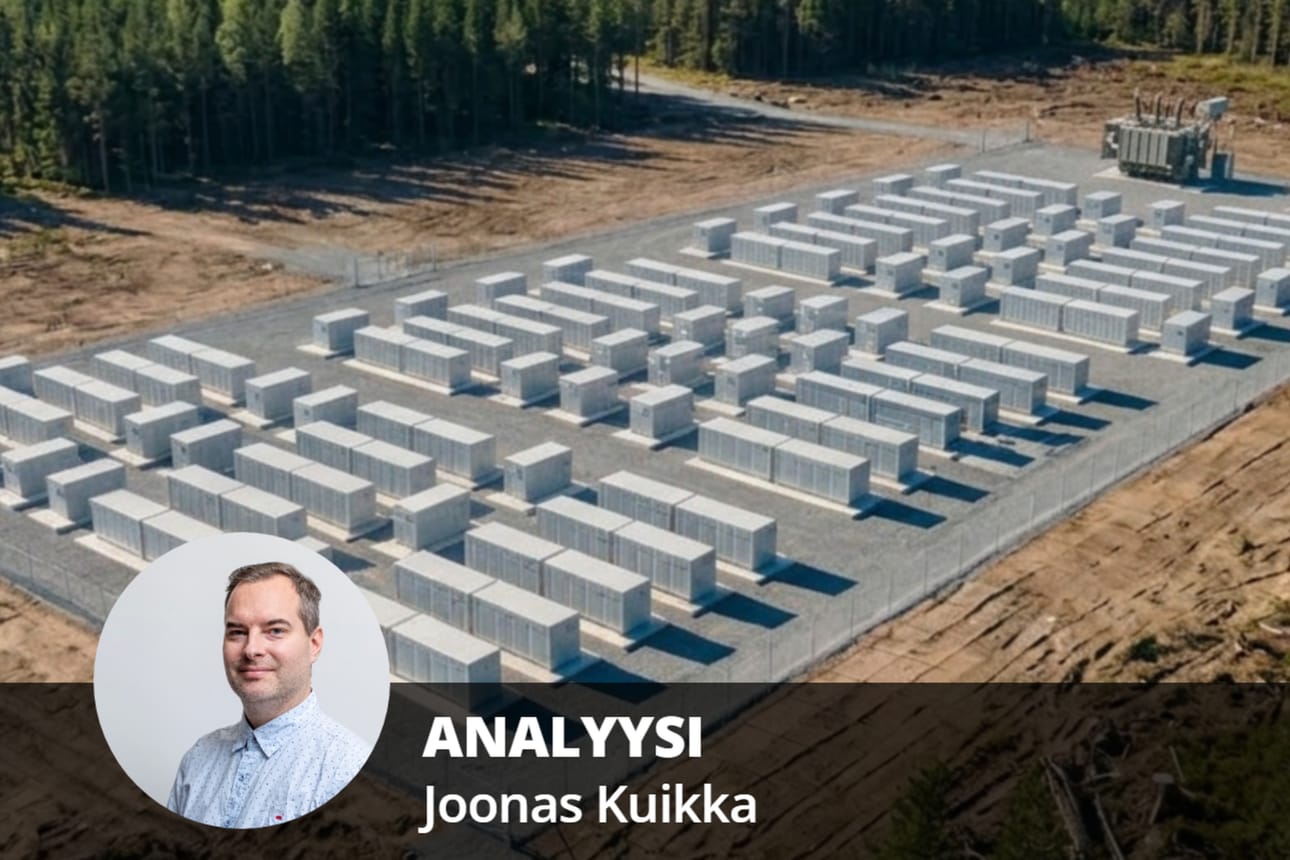Hankkeen kehittäjä Aurinkokarhu julkaisu Tuovilan akkuvaraston havainnekuvan.