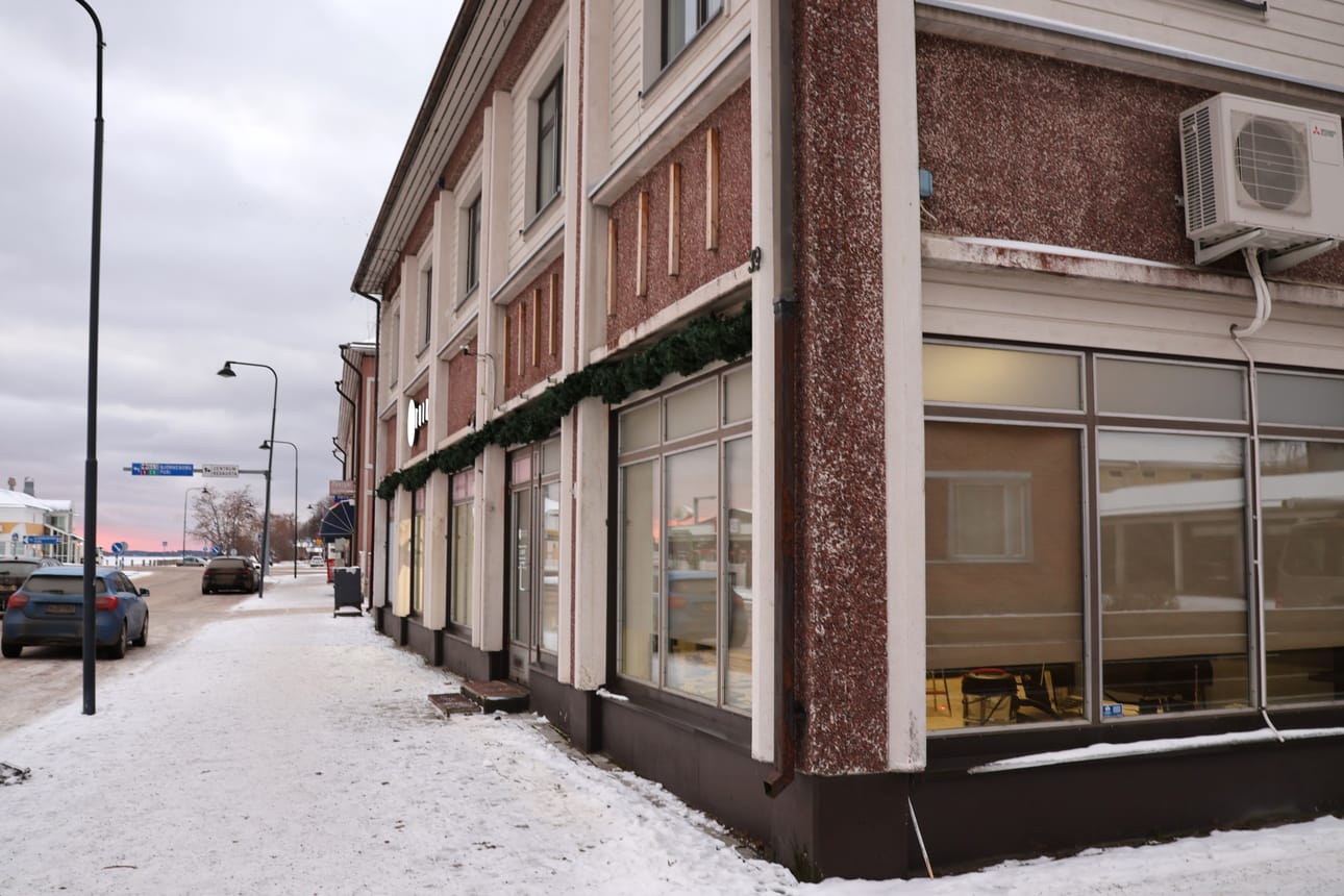 Kristiinassa Merikadun varrella olevissa tiloissa tehdään jo remonttia uutta yritystoimintaa varten.