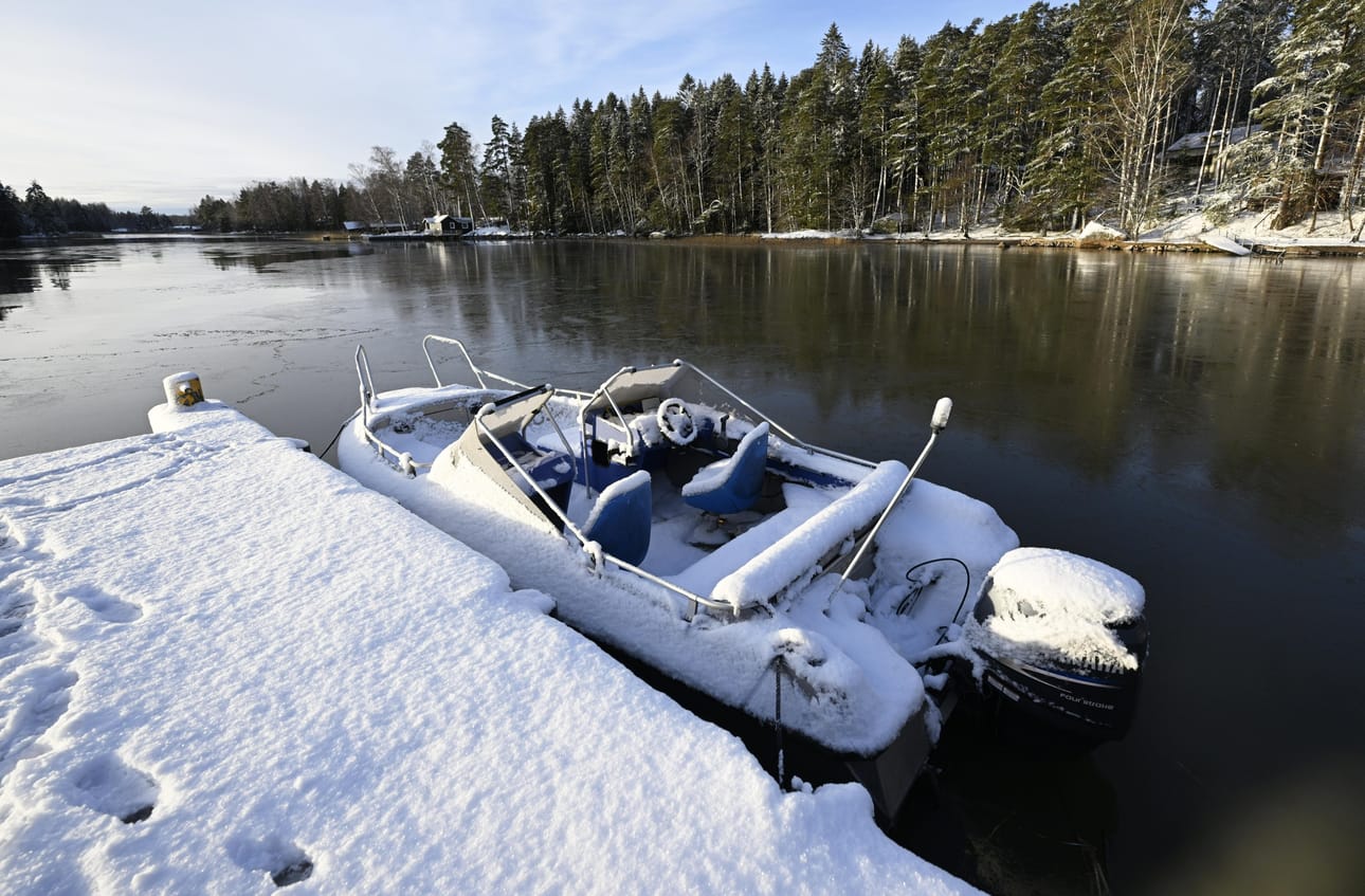 Viime vuonna keskilämpötila oli 1,1 astetta yli pitkän ajan keskiarvon. LEHTIKUVA / VESA MOILANEN